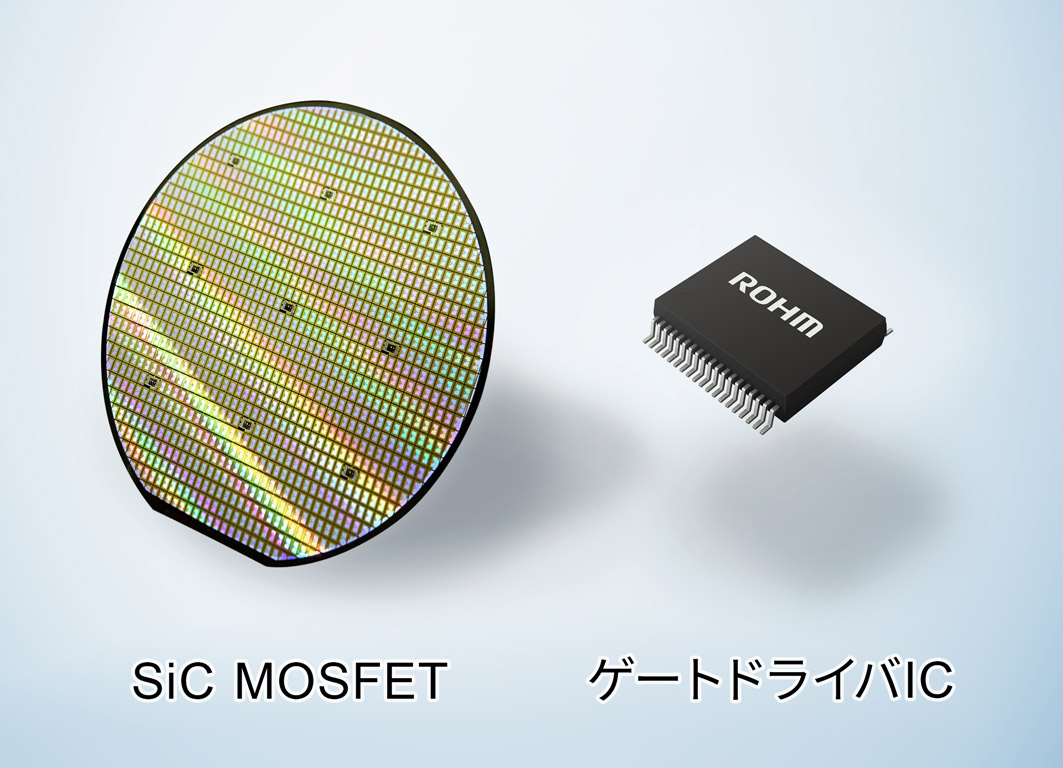 SiC MOSFET,ゲートドライバIC