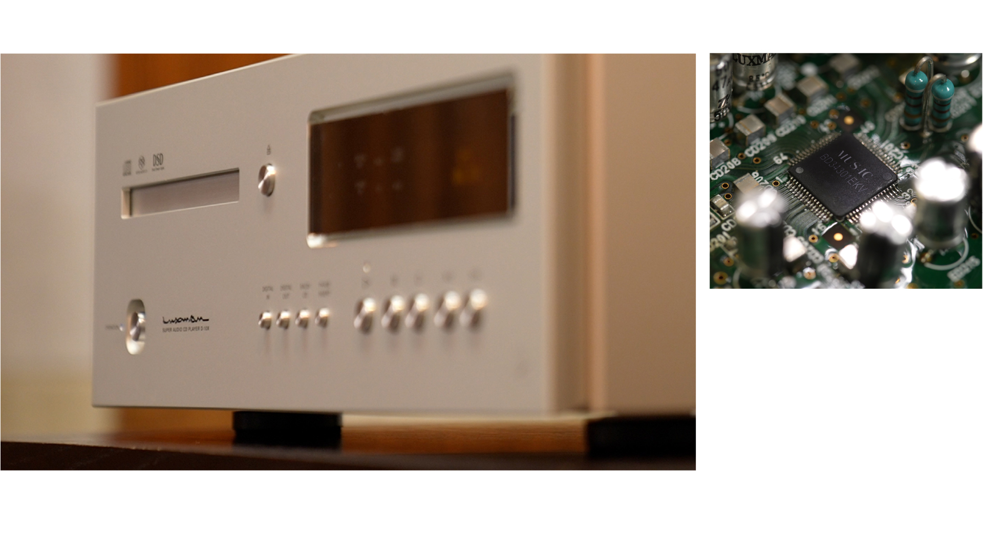 オーディオD/AコンバータIC、SACD/CDプレーヤー