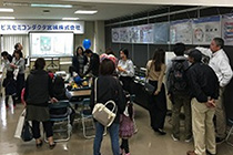おおひらふるさと祭りでの企業展示
