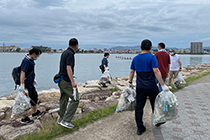 琵琶湖市民清掃