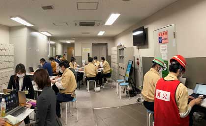 ローム浜松:防災本部機能の維持、および情報管理強化