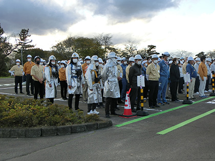 ラピスセミコンダクタ:東日本大震災を教訓とした訓練