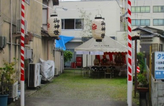自治会お祭りへの協賛