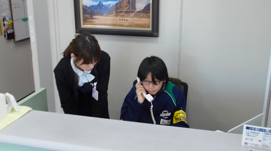 中学生職場体験「いきいきチャレンジ」活動