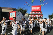 地域の夏祭りに参加