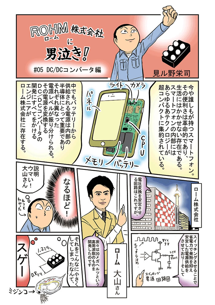 ロームに男泣き！ DC/DCコンバータ編