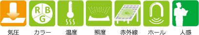 想定使用センサ