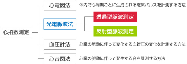 心拍数測定法