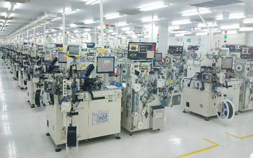 工程管理に適した自社開発生産設備