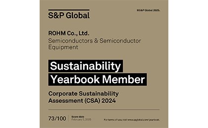 S&P Global社「Sustainability Yearbook Member」に選定