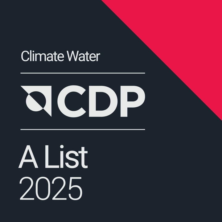 CDP「気候変動」「水セキュリティ」において、最高評価「Aリスト」に選定