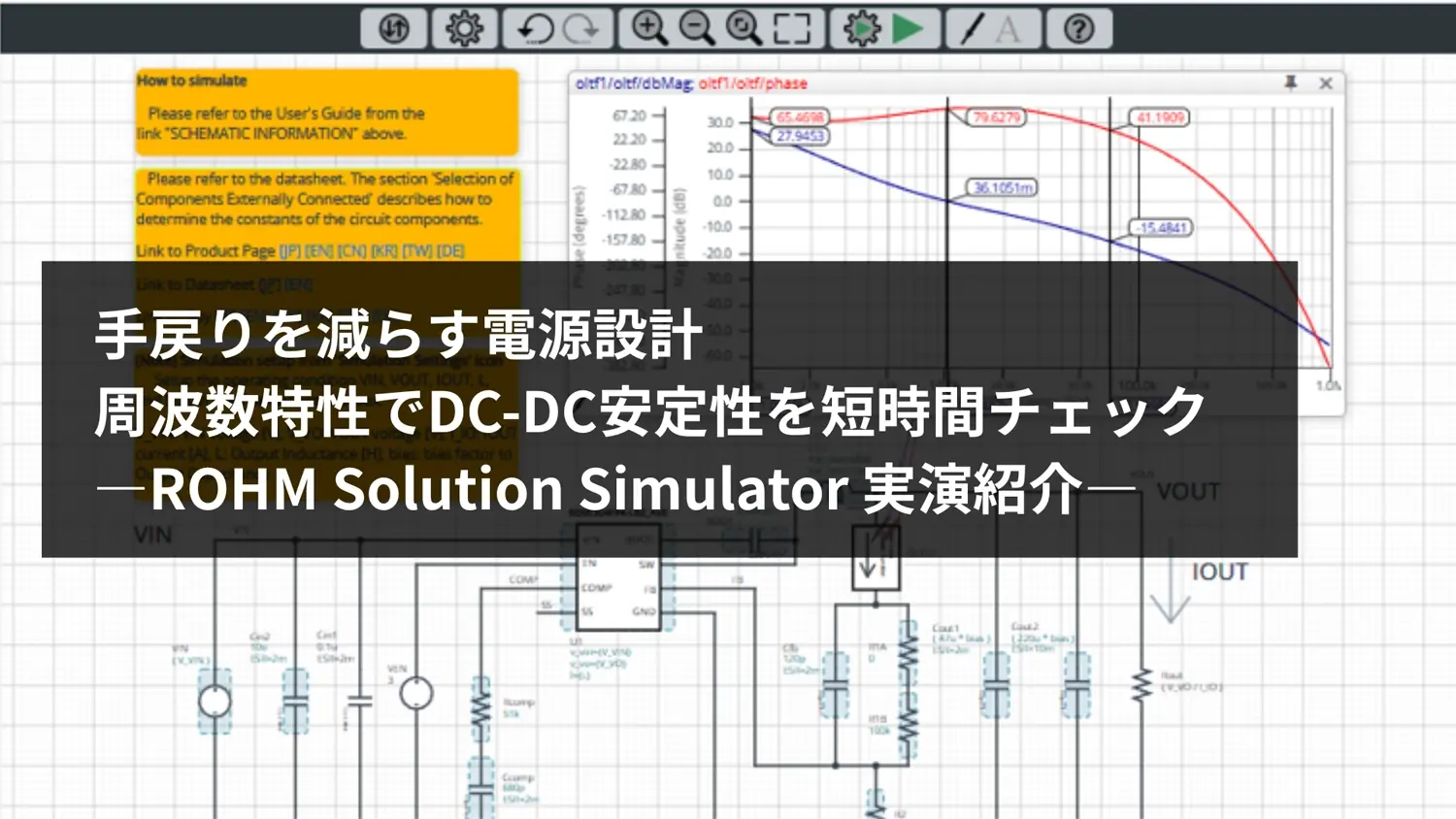 手戻りを減らす電源設計：周波数特性でDC-DC安定性を短時間チェック