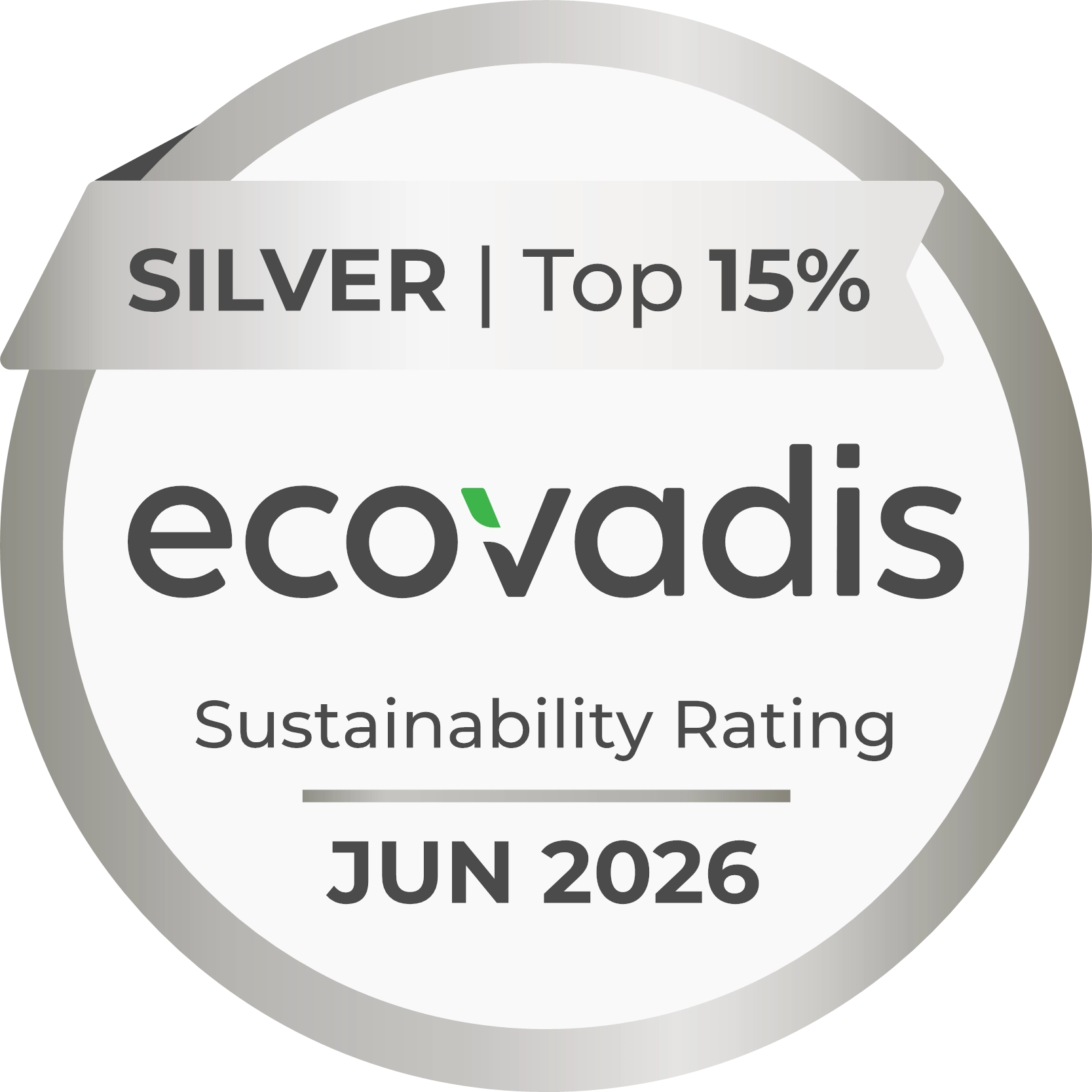 「EcoVadis」社サステナビリティ評価でシルバーに格付け