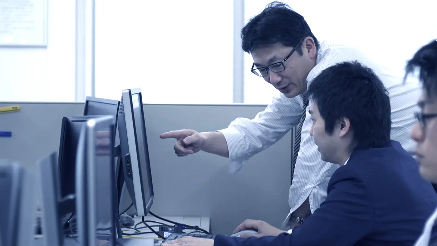 開発当時の山口・立石両氏