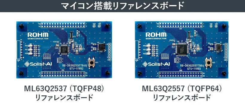ローム提供マイコン搭載リファレンスボード